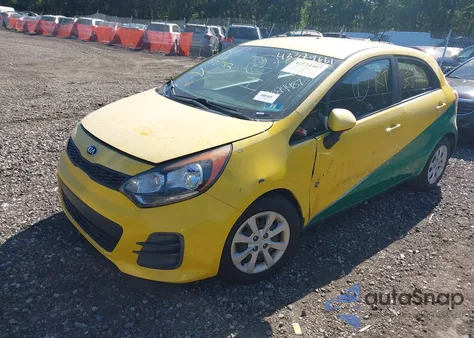 2017 Kia Rio Lx z USA, uszkodzony, nr VIN KNADM5A34H6007440
